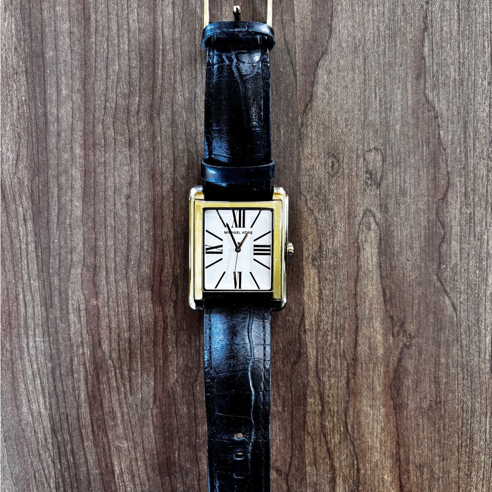 Michael Kors Gold and Black Classic Watch